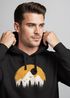 Hoodie Herren Outdoor Print Natural Badge Logo Wandern Kapuzenpulli Fashion Neverless®preview