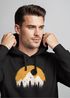 Hoodie Herren Outdoor Print Natural Badge Logo Wandern Kapuzenpulli Fashion Neverless®preview