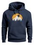Hoodie Herren Outdoor Print Natural Badge Logo Wandern Kapuzenpulli Fashion Neverless®preview