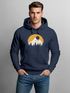 Hoodie Herren Outdoor Print Natural Badge Logo Wandern Kapuzenpulli Fashion Neverless®preview