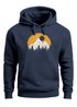 Hoodie Herren Outdoor Print Natural Badge Logo Wandern Kapuzenpulli Fashion Neverless®preview