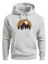 Hoodie Herren Outdoor Print Natural Badge Logo Wandern Kapuzenpulli Fashion Neverless®preview