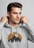 Hoodie Herren Outdoor Print Natural Badge Logo Wandern Kapuzenpulli Fashion Neverless®preview