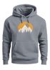Hoodie Herren Outdoor Print Natural Badge Logo Wandern Kapuzenpulli Fashion Neverless®preview