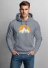 Hoodie Herren Outdoor Print Natural Badge Logo Wandern Kapuzenpulli Fashion Neverless®preview