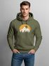 Hoodie Herren Outdoor Print Natural Badge Logo Wandern Kapuzenpulli Fashion Neverless®preview