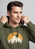 Hoodie Herren Outdoor Print Natural Badge Logo Wandern Kapuzenpulli Fashion Neverless®preview
