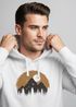 Hoodie Herren Outdoor Print Natural Badge Logo Wandern Kapuzenpulli Fashion Neverless®preview