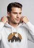 Hoodie Herren Outdoor Print Natural Badge Logo Wandern Kapuzenpulli Fashion Neverless®preview