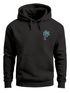 Hoodie Herren Palme Logo Print Sommer Badge Emblem Minimal Line Art Fashion Streetstyle Neverless®preview