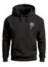 Hoodie Herren Palme Logo Print Sommer Badge Emblem Minimal Line Art Fashion Streetstyle Neverless®preview