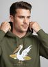 Hoodie Herren Pelikan Print Surfer Surfboard Kapuzen-Pullover Männer Fashion Streetstyle Neverless®preview