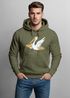 Hoodie Herren Pelikan Print Surfer Surfboard Kapuzen-Pullover Männer Fashion Streetstyle Neverless®preview
