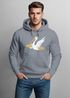 Hoodie Herren Pelikan Print Surfer Surfboard Kapuzen-Pullover Männer Fashion Streetstyle Neverless®preview