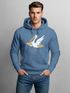 Hoodie Herren Pelikan Print Surfer Surfboard Kapuzen-Pullover Männer Fashion Streetstyle Neverless®preview