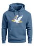 Hoodie Herren Pelikan Print Surfer Surfboard Kapuzen-Pullover Männer Fashion Streetstyle Neverless®preview