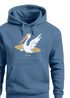 Hoodie Herren Pelikan Print Surfer Surfboard Kapuzen-Pullover Männer Fashion Streetstyle Neverless®preview