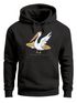 Hoodie Herren Pelikan Print Surfer Surfboard Kapuzen-Pullover Männer Fashion Streetstyle Neverless®preview