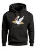 Hoodie Herren Pelikan Print Surfer Surfboard Kapuzen-Pullover Männer Fashion Streetstyle Neverless®preview