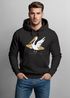 Hoodie Herren Pelikan Print Surfer Surfboard Kapuzen-Pullover Männer Fashion Streetstyle Neverless®preview