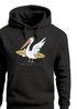 Hoodie Herren Pelikan Print Surfer Surfboard Kapuzen-Pullover Männer Fashion Streetstyle Neverless®preview