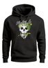 Hoodie Herren  Pfalzbub Pfälzer Wein Skull Totenkopf Print Kapuzen-Pullover Männer Fashion Streetstyle Neverless®preview