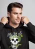 Hoodie Herren  Pfalzbub Pfälzer Wein Skull Totenkopf Print Kapuzen-Pullover Männer Fashion Streetstyle Neverless®preview