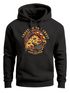 Hoodie Herren Pizza Motiv Comic Stil Spruch Trust in the crust Fashion Streetstyle Kapuzen-Pullover Männer Neverless®preview