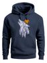 Hoodie Herren Polygon Print Wolf Wald Outdoor Adventure Natur Tiermotiv Fashion Streetstyle Neverless®preview