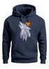 Hoodie Herren Polygon Print Wolf Wald Outdoor Adventure Natur Tiermotiv Fashion Streetstyle Neverless®preview