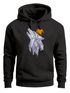 Hoodie Herren Polygon Print Wolf Wald Outdoor Adventure Natur Tiermotiv Fashion Streetstyle Neverless®preview