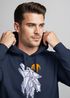 Hoodie Herren Polygon Print Wolf Wald Outdoor Adventure Natur Tiermotiv Fashion Streetstyle Neverless®preview