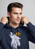 Hoodie Herren Polygon Print Wolf Wald Outdoor Adventure Natur Tiermotiv Fashion Streetstyle Neverless®preview