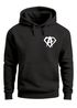 Hoodie Herren Print Aufdruck Alpha Superhero Gym Anarchy Badge Logo Fashion Streetstyle Neverless®preview