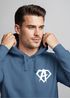 Hoodie Herren Print Aufdruck Alpha Superhero Gym Anarchy Badge Logo Fashion Streetstyle Neverless®preview