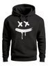 Hoodie Herren Print Aufdruck Drip Smile Motiv Kapuzen-Pullover Männer Fashion Streetstyle Techwear Neverless®preview