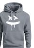 Hoodie Herren Print Aufdruck Drip Smile Motiv Kapuzen-Pullover Männer Fashion Streetstyle Techwear Neverless®preview