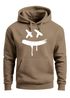 Hoodie Herren Print Aufdruck Drip Smile Motiv Kapuzen-Pullover Männer Fashion Streetstyle Techwear Neverless®preview