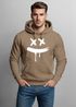 Hoodie Herren Print Aufdruck Drip Smile Motiv Kapuzen-Pullover Männer Fashion Streetstyle Techwear Neverless®preview