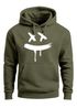 Hoodie Herren Print Aufdruck Drip Smile Motiv Kapuzen-Pullover Männer Fashion Streetstyle Techwear Neverless®preview