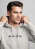 Hoodie Herren Print Aufdruck Epic Schriftzug Kapuzen-Pullover Männer Fashion Streetstyle Neverless®preview