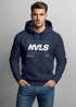 Hoodie Herren Print Aufdruck Grafik Topografie Kapuzen-Pullover Männer Fashion Streetstyle Neverless®preview