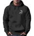 Hoodie Herren Print Aufdruck Hirsch Wald-Tiere Kapuzen-Pullover Männer Outdoor Fashion Streetstyle Neverless®preview