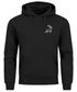 Hoodie Herren Print Aufdruck Hirsch Wald-Tiere Kapuzen-Pullover Männer Outdoor Fashion Streetstyle Neverless®preview