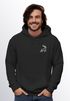 Hoodie Herren Print Aufdruck Hirsch Wald-Tiere Kapuzen-Pullover Männer Outdoor Fashion Streetstyle Neverless®preview