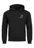 Hoodie Herren Print Aufdruck Hirsch Wald-Tiere Kapuzen-Pullover Männer Outdoor Fashion Streetstyle Neverless®preview