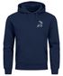 Hoodie Herren Print Aufdruck Hirsch Wald-Tiere Kapuzen-Pullover Männer Outdoor Fashion Streetstyle Neverless®preview