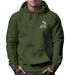 Hoodie Herren Print Aufdruck Hirsch Wald-Tiere Kapuzen-Pullover Männer Outdoor Fashion Streetstyle Neverless®preview