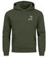 Hoodie Herren Print Aufdruck Hirsch Wald-Tiere Kapuzen-Pullover Männer Outdoor Fashion Streetstyle Neverless®preview