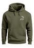 Hoodie Herren Print Aufdruck Hirsch Wald-Tiere Kapuzen-Pullover Männer Outdoor Fashion Streetstyle Neverless®preview